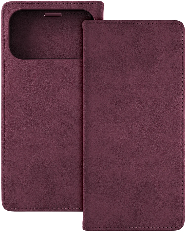 TFO Išmanusis zomšinis dėklas, skirtas iPhone 17 Pro Max 6,9" / iPhone 18 Pro Max 6,9 bordinės spalvos