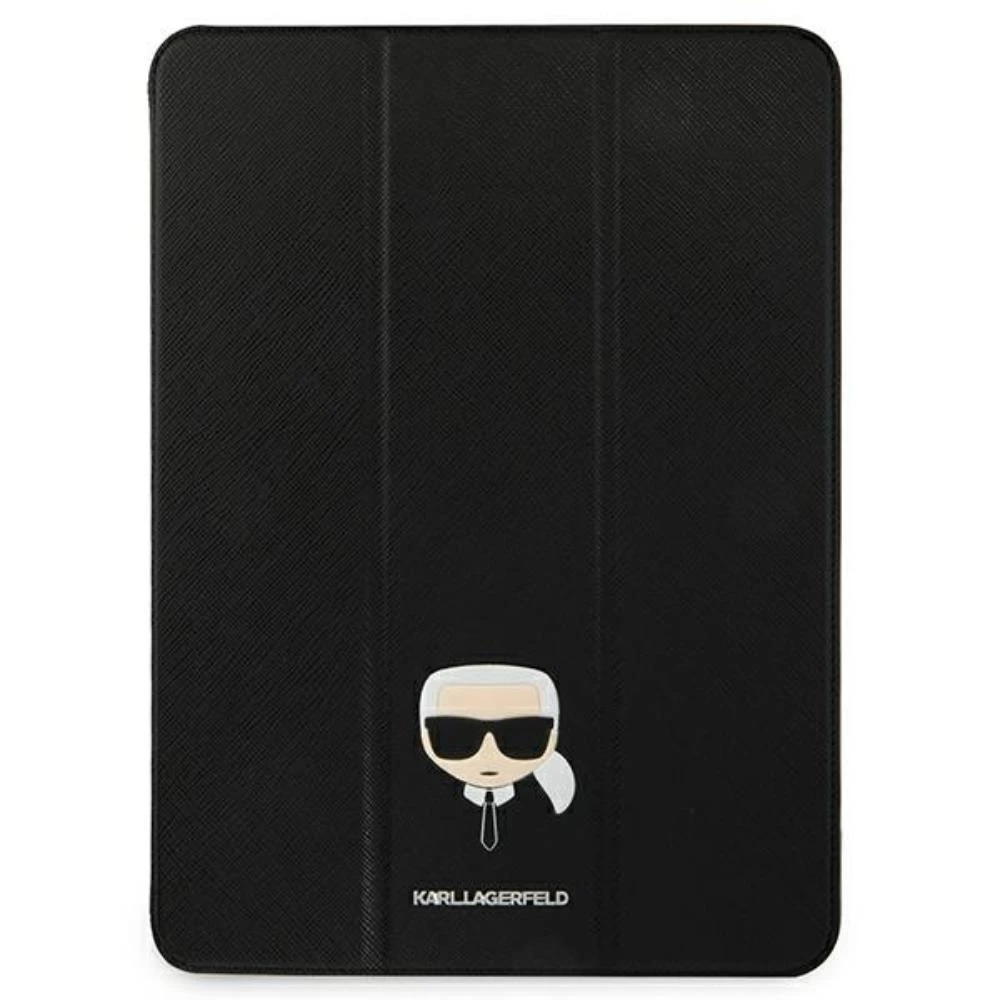 Karl Lagerfeld Saffiano Karl Head dėklas iPad Pro 11" - Juodas