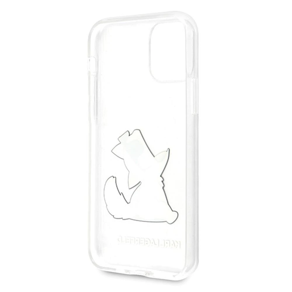 Karl Lagerfeld dėklas, skirtas iPhone 11 KLHCN61CFNRC permatomam kietam dėklui Choupette Fun