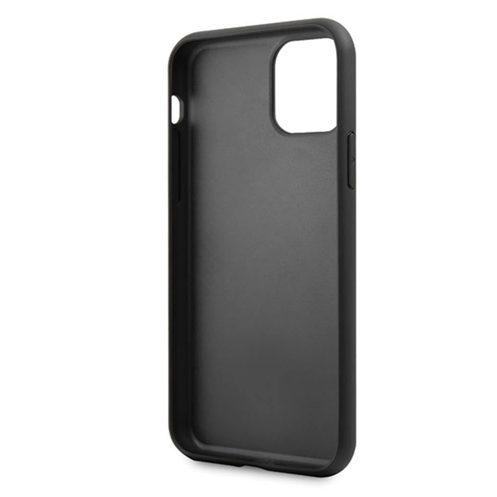 Karl Lagerfeld KLHCN65DLKSRE Apple iPhone 11 Pro Max red kietas dėklas Signature Glitter