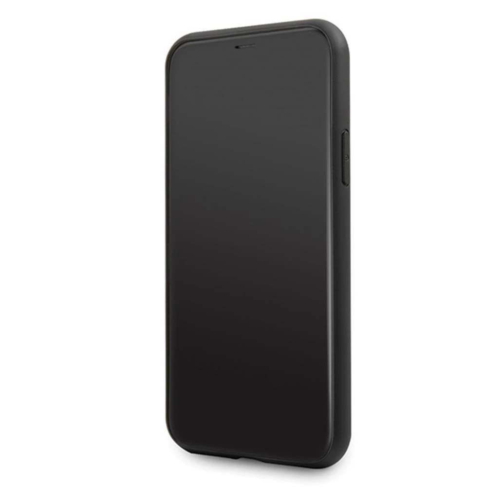 Karl Lagerfeld KLHCN65DLKSRE Apple iPhone 11 Pro Max red kietas dėklas Signature Glitter