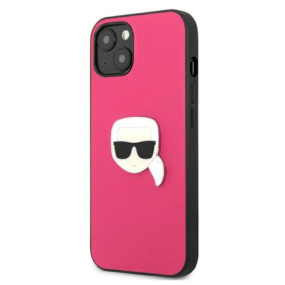 Karl Lagerfeld KLHCP13XCTR, skirta Apple iPhone 13 Pro Max 6,7" – kietas skaidrus dėklas su Choupette galvute