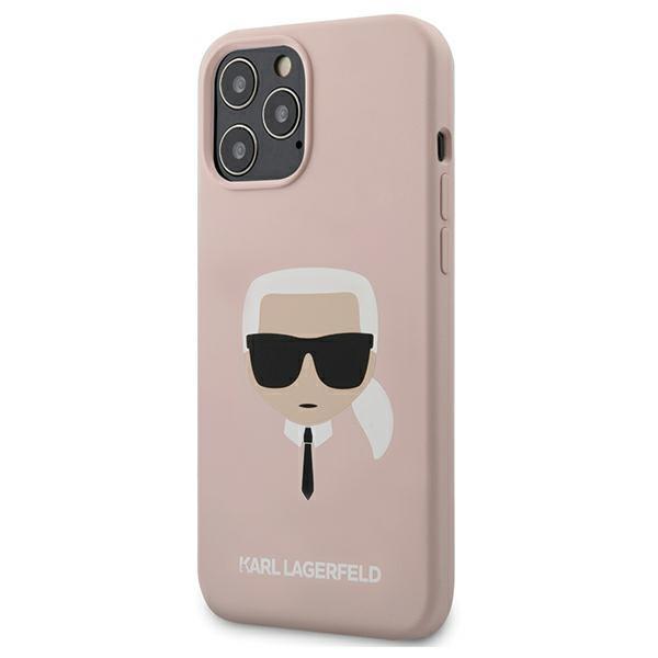 Telefono dėklas Karl Lagerfeld Liquid Silicone Karl Head Case, skirtas iPhone 13 mini