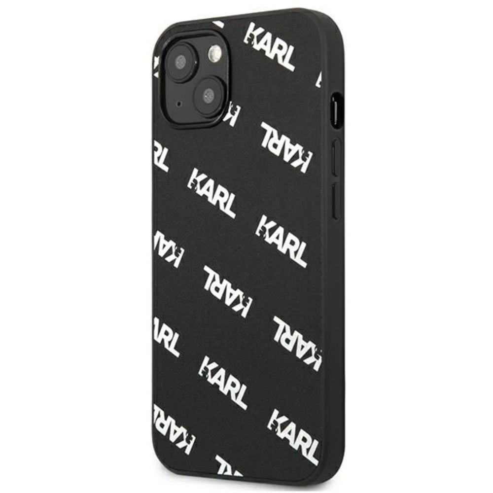 Karl Lagerfeld KLHCP13SPULMBK3 Apple iPhone 13 mini 5,4″ kietas dėklas juodos spalvos Allover