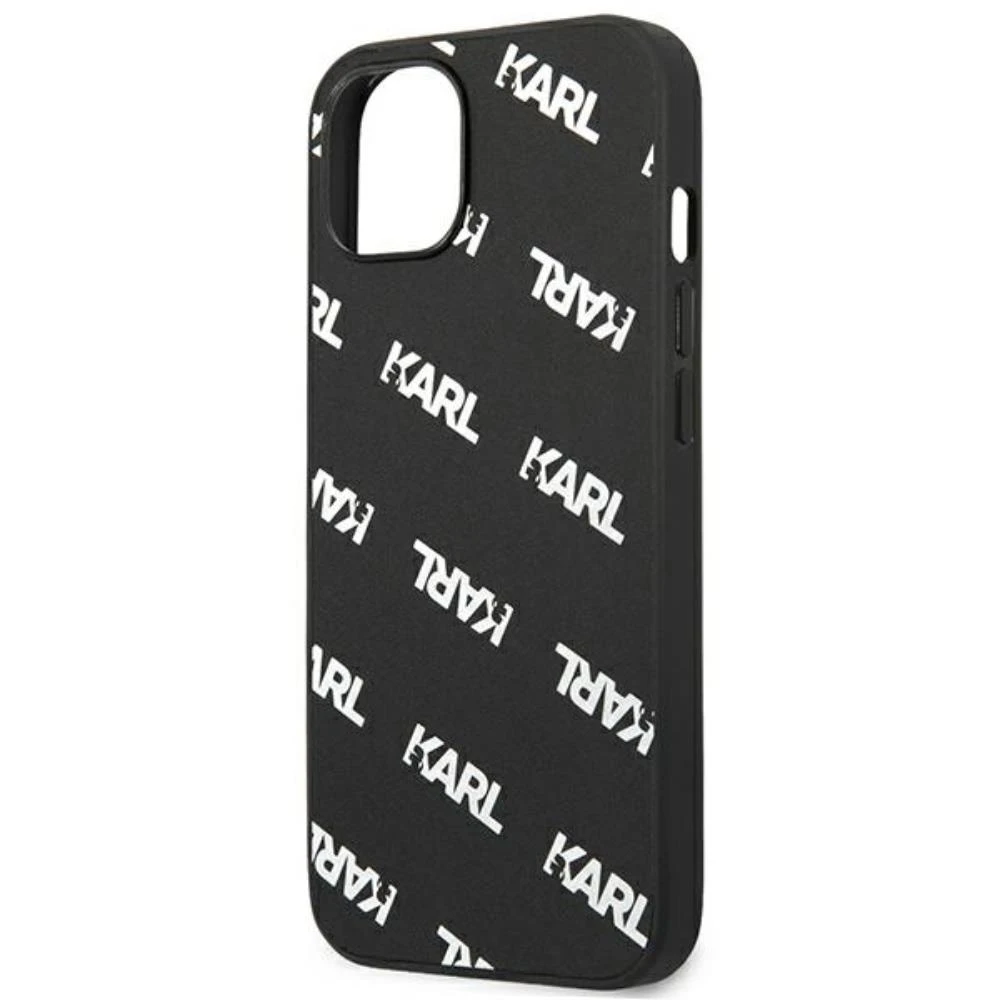 Karl Lagerfeld KLHCP13SPULMBK3 Apple iPhone 13 mini 5,4″ kietas dėklas juodos spalvos Allover