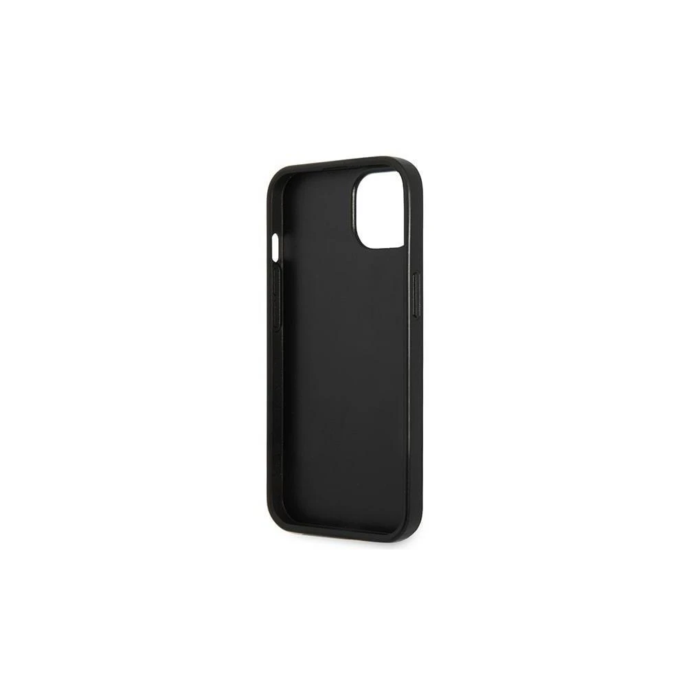 Karl Lagerfeld KLHCP13LMNMP1K Apple iPhone 13 Pro / 13 6,1″ kietas dėklas juodos spalvos Monogram Plaque