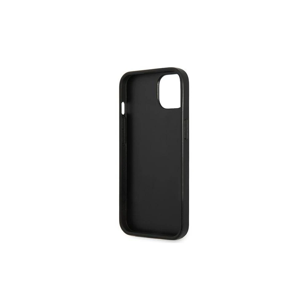 Karl Lagerfeld KLHCP13XCANCNK Apple iPhone 13 Pro Max 6,7″ kietas dėklas juodos spalvos Karlimals Cardslot