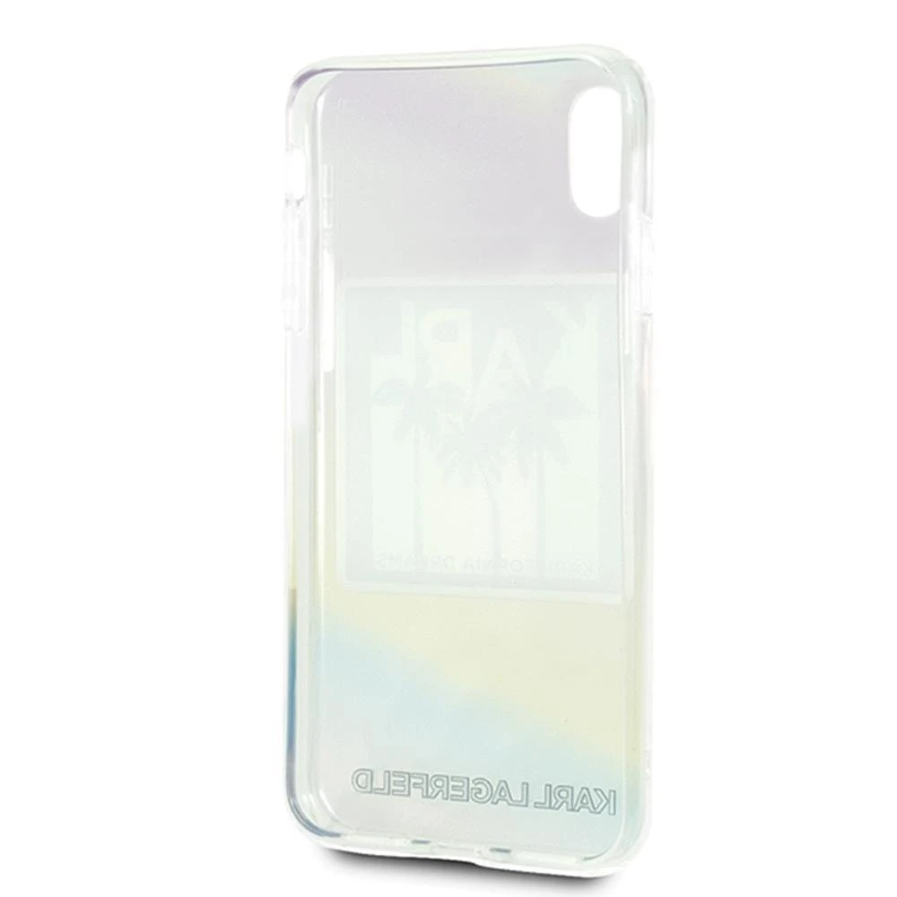 Karl Lagerfeld KLHCI65IRKD Apple iPhone Xs Max kietas dėklas Kalifornia Dreams