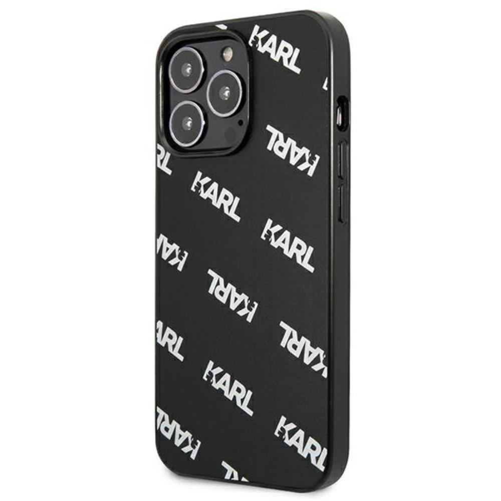 Dėklas Karl Lagerfeld KLHCP13XPULMBK3 iPhone 13Pro Max 6,7" hardcase juoda/juodas Allover