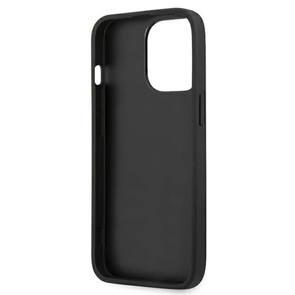 Dėklas KLHCP13LPKMP Karl Lagerfeld PU Leather Karl Head Case for iPhone 13 Pro Rožinė (Rožinė)