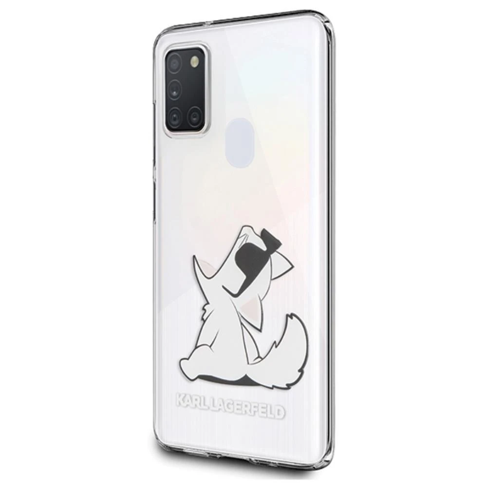 Karl Lagerfeld KLHCM21CFNRC M21 M215harddėklas skaidrus Choupette Fun