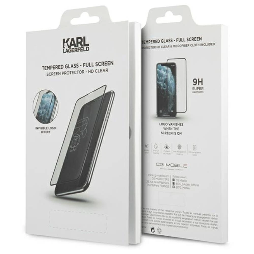 Karl Lagerfeld grūdintas stiklas iPhone 12 Pro Max