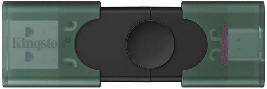 KINGSTON 256GB USB-A + USB-C 3.2 Gen 1 DataTraveler DuoG2