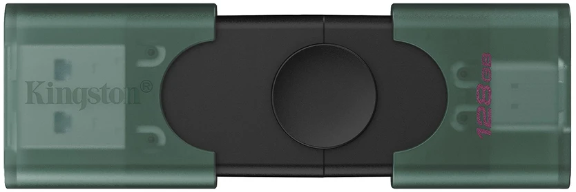 KINGSTON 128GB USB-A + USB-C 3.2 Gen 1 DataTraveler DuoG2