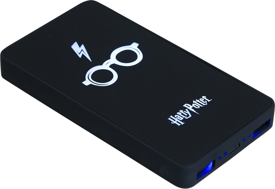Dėklas Lazerbuilt Harry Potter power bank 6000 mAh šviesiai -Up