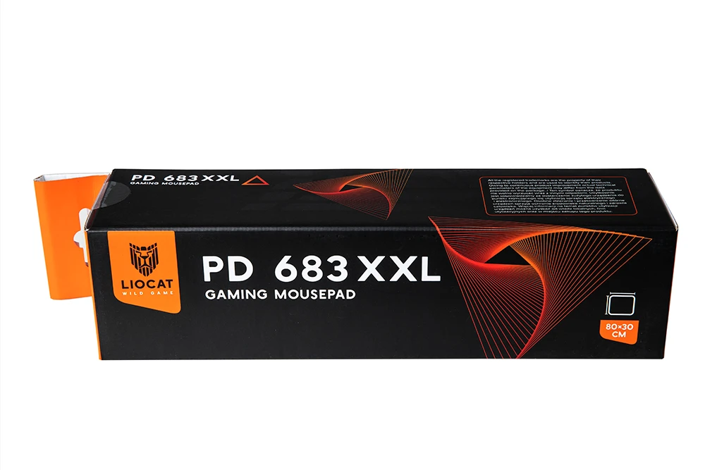 "Liocat" pelės kilimėlis PD 683 XXL juodas