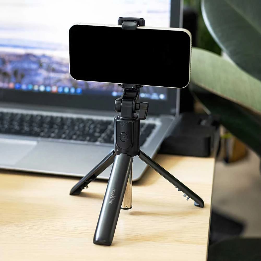 Maxlife „Bluetooth“ asmenukių lazda su trikoju MXST-100, juoda