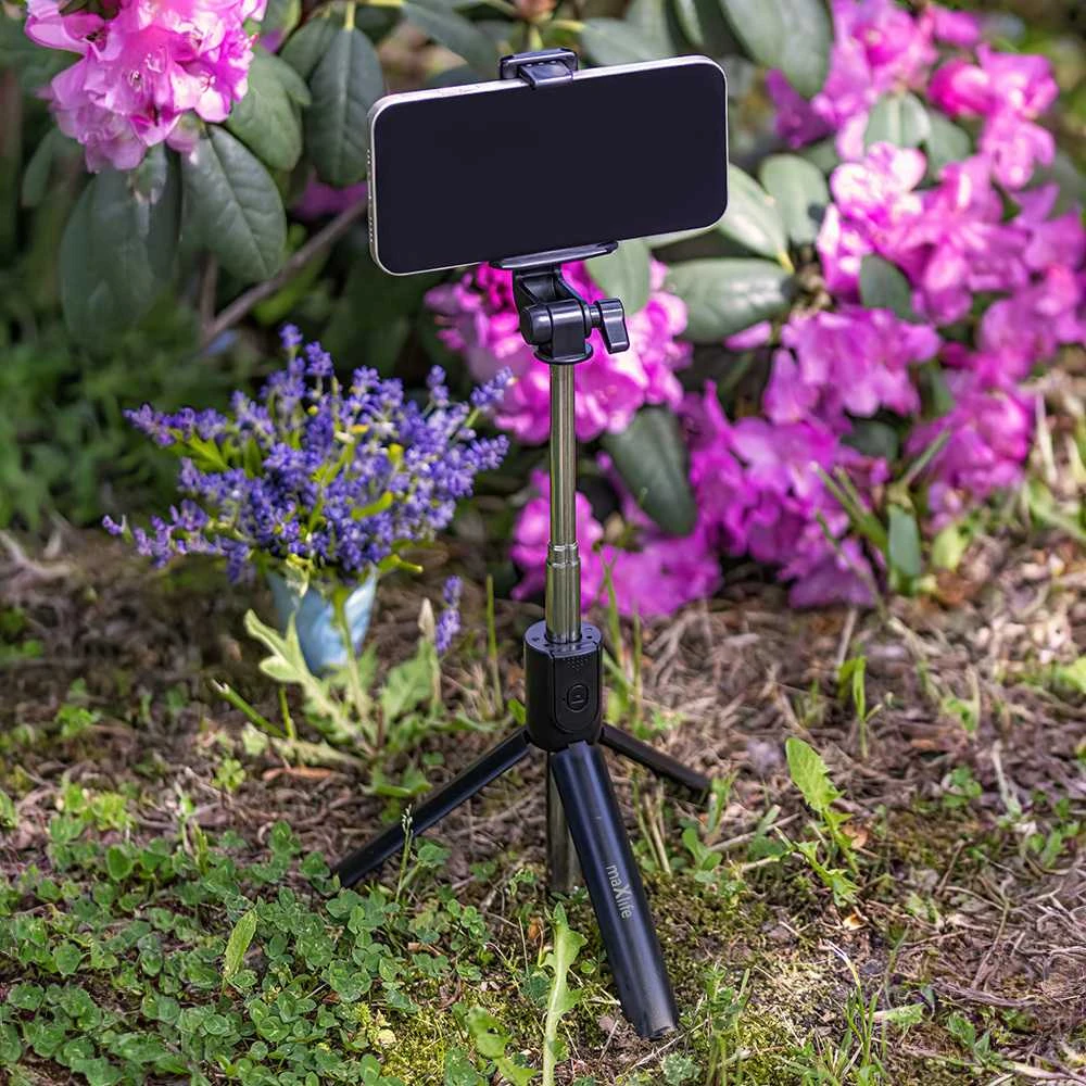 Maxlife „Bluetooth“ asmenukių lazda su trikoju MXST-100, juoda