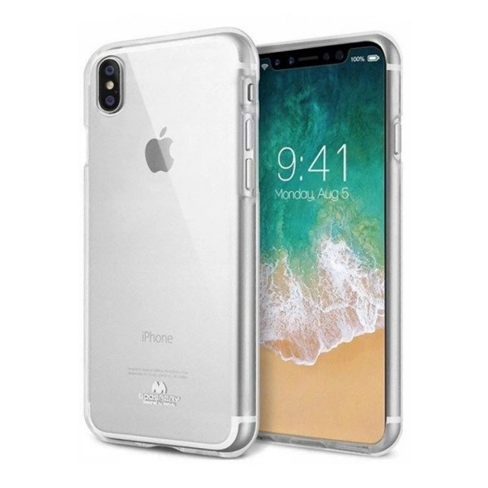 Dėklas Mercury Jelly Clear Apple iPhone 14 Plus skaidrus