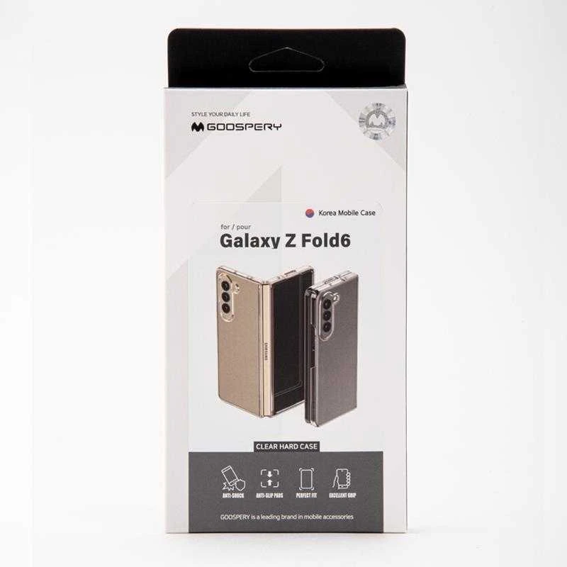 „Mercury PC Hard“ dėklas Samsung Galaxy Z Fold6 F956 skaidrus
