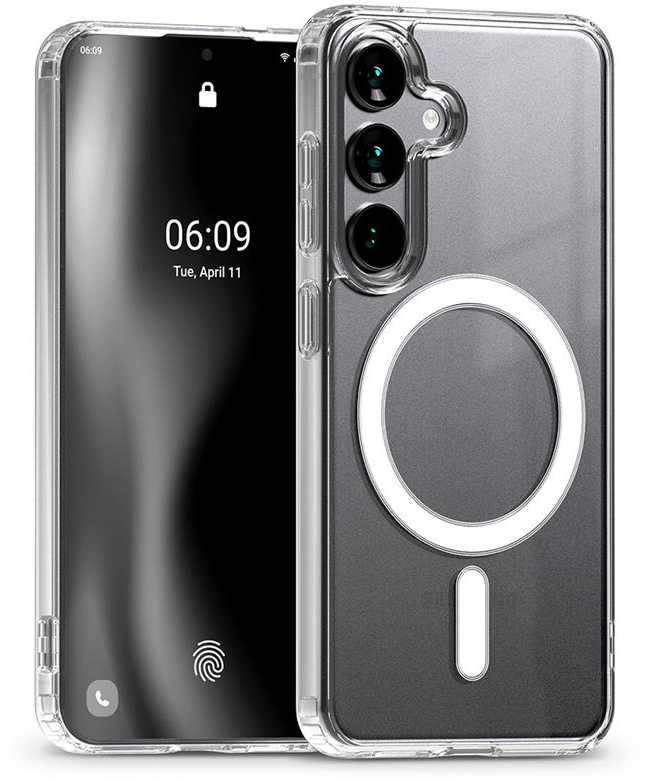 Dėklas Mercury Jelhard MagSafe skirtas Apple iPhone 17 Pro Max skaidrus