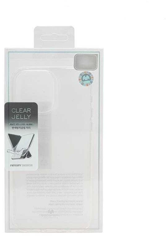 Dėklas Mercury Jelly Clear Apple iPhone 13 skaidrus