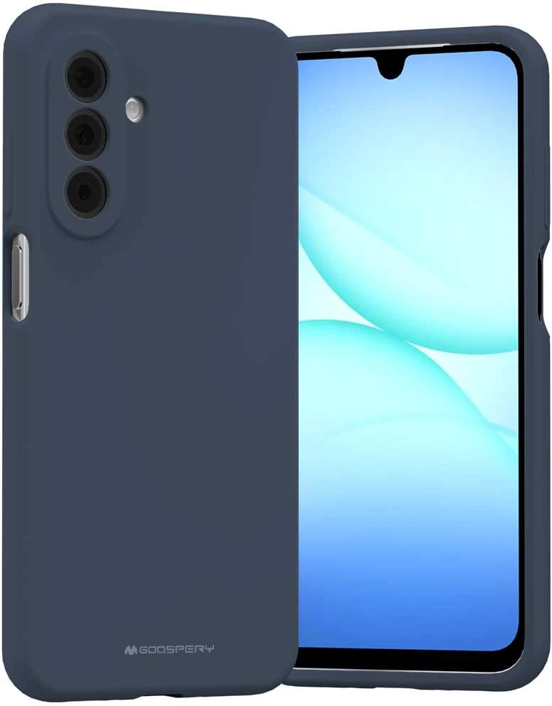 Dėklas Mercury Silikoninis dėklas Samsung A175 A17 4G/A176 A17 5G tamsiai mėlynas