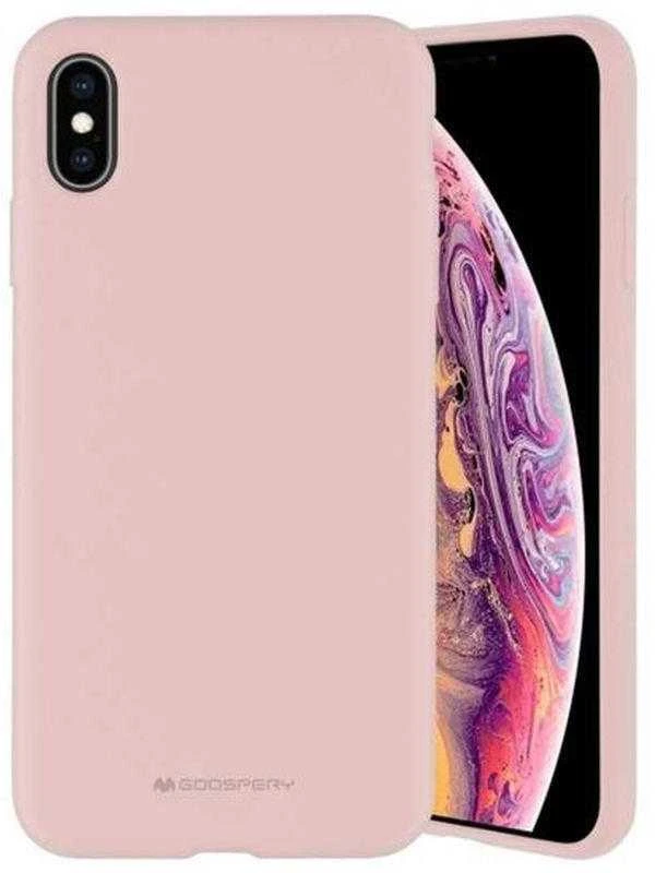 Dėklas Mercury Silikoninis dėklas Samsung S721 S24 FE rožinio smėlio