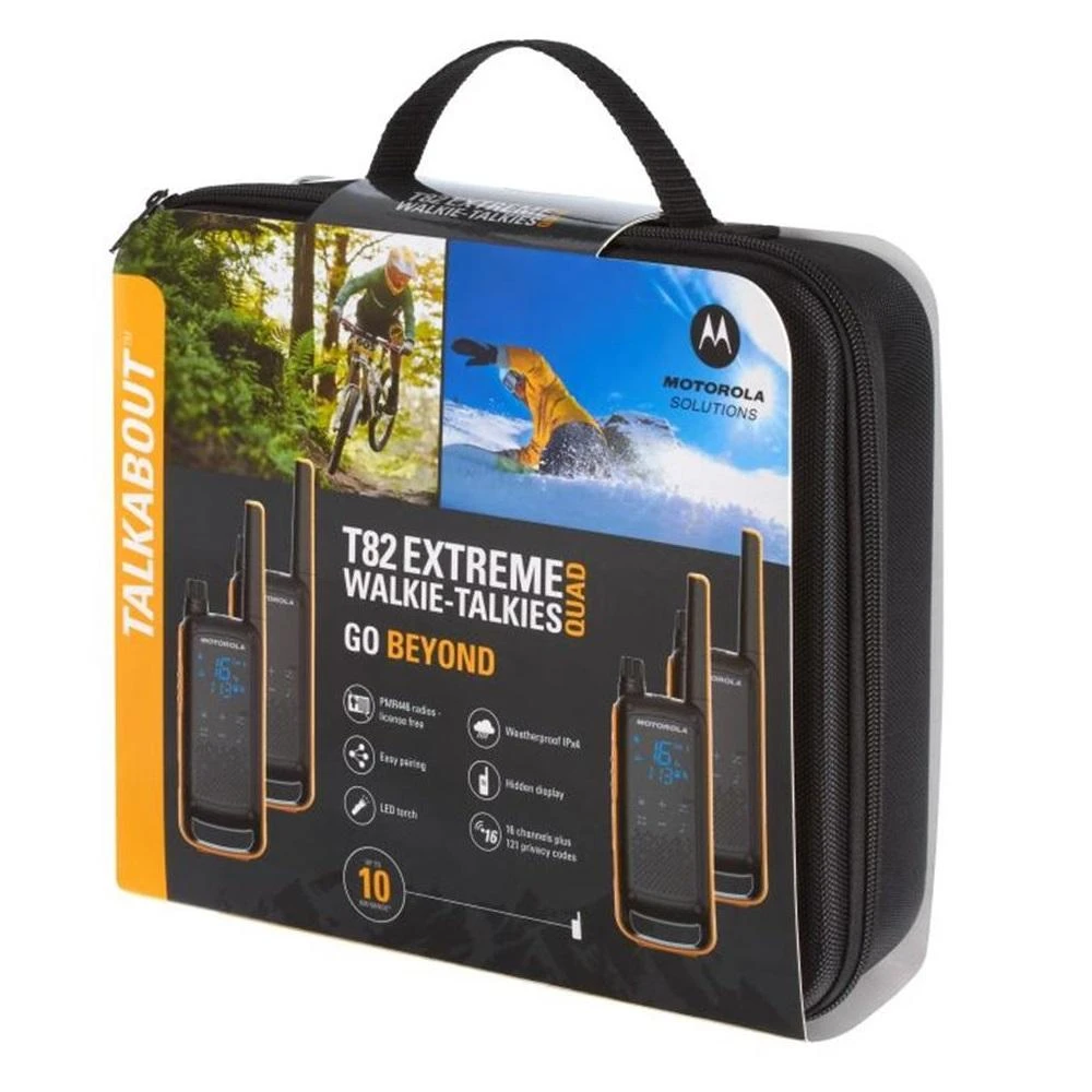 Radijo stotelė - racija MOTOROLA T82 EXTREME QUAD