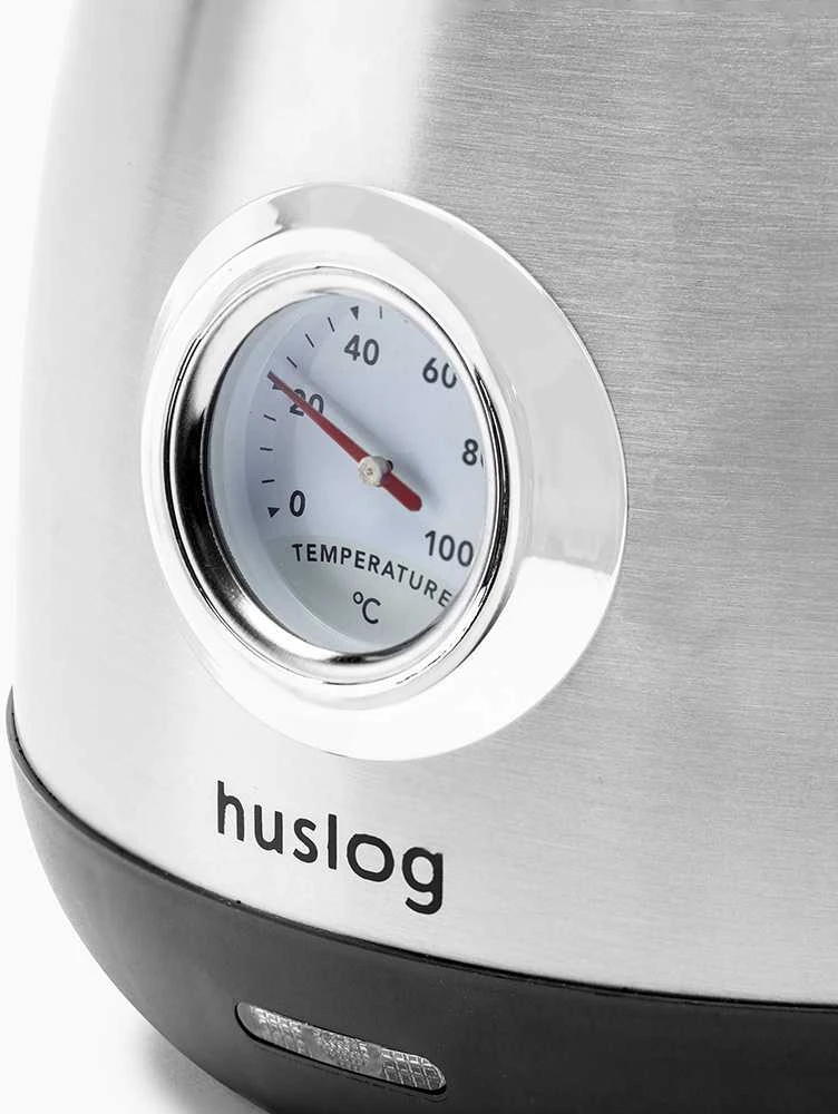 Virdulys Husla Huslog Virdulys retro elektrinis su termomentrem sidabrinė