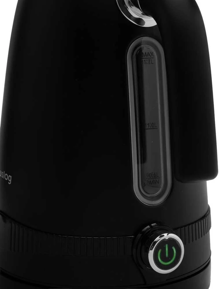 mPTech Sp. su o.o. Huslog retro virdulys with temperature control juodas 1,7L 2200W