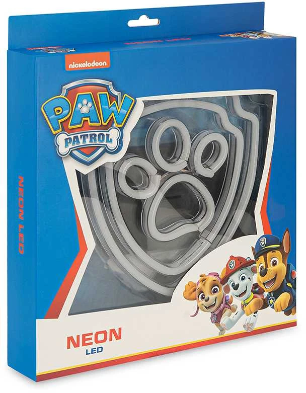 Spin Master Psi Patrol Neoninė LED lempa su stovu Paw Patrol – Paw OW-120246