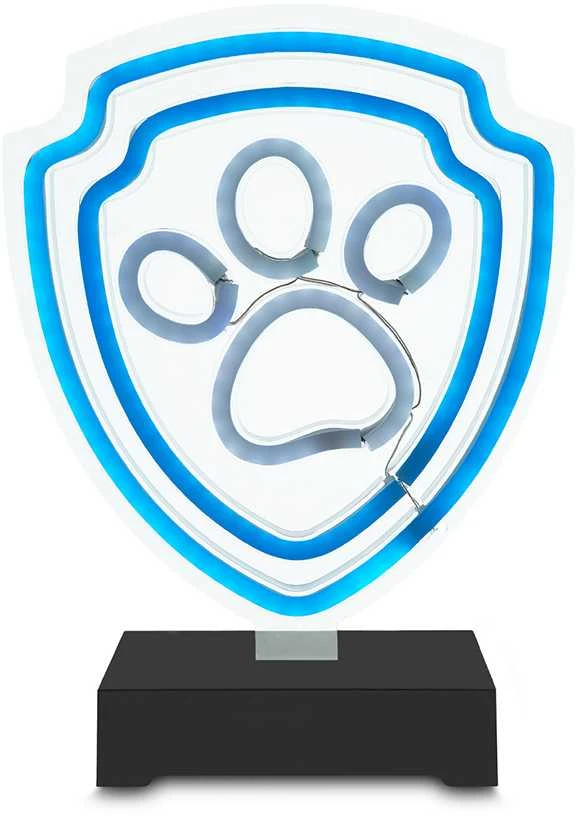 Spin Master Psi Patrol Neoninė LED lempa su stovu Paw Patrol – Paw OW-120246