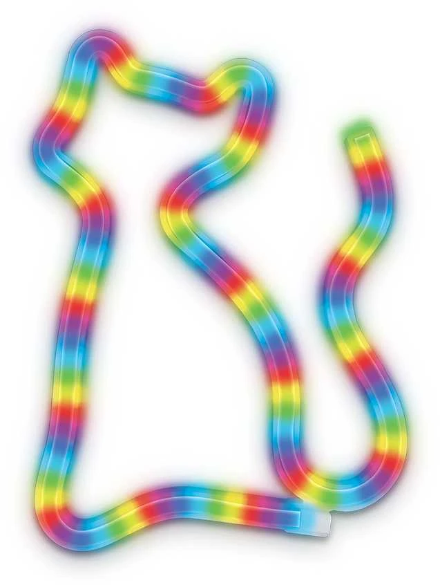 Neoninis LED RGB šviestuvas CAT FLRN03 + RC Forever Light
