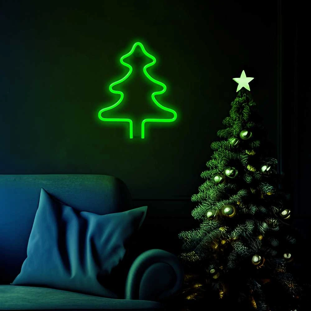 TelForceone Neon LED Kalėdinė Eglutė žalia FLNE16 Forever Light