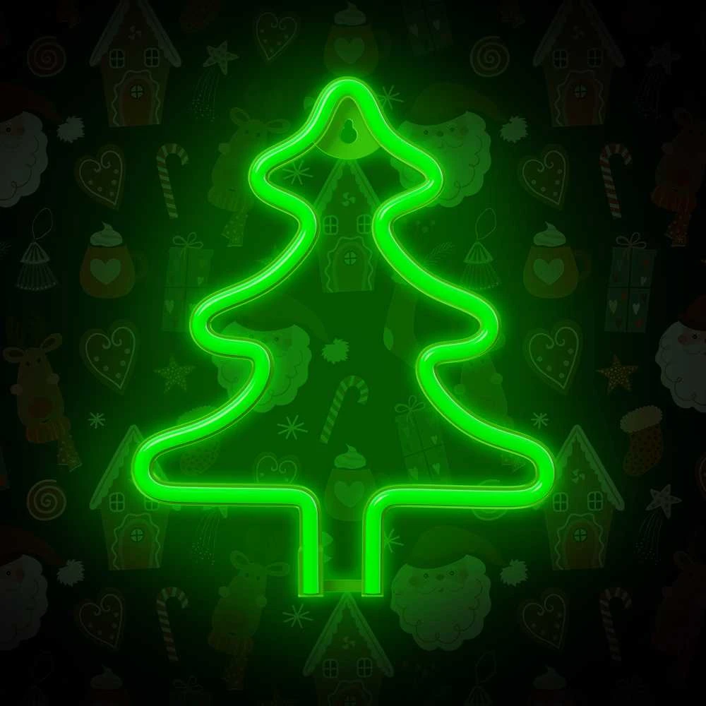 TelForceone Neon LED Kalėdinė Eglutė žalia FLNE16 Forever Light