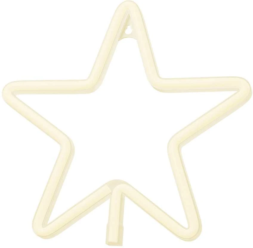 TelForceone Neoninė LED KALĖDINĖ PENKIAKAMPĖ ŽVAIGŽDĖ šilta balta FLNE22 Forever Light