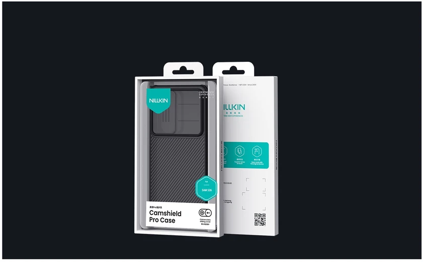 Nillkin CamShield PRO Hard dėklas telefonui Samsung Galaxy S26 Transparent Juodas