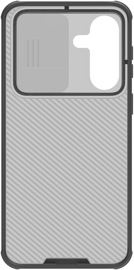Dėklas Nillkin CamShield PRO Hard Case skirtas Samsung Galaxy A37 skaidrus juodos spalvos