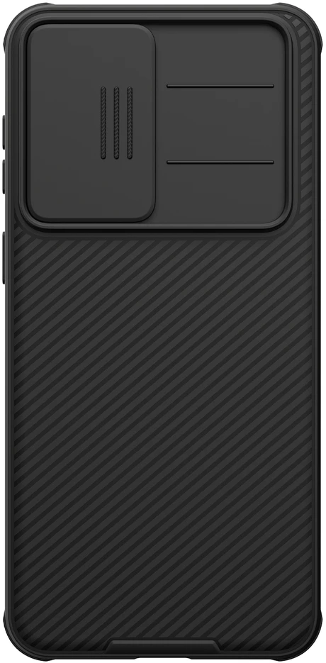 Nillkin CamShield PRO Hard dėklas skirtas Samsung Galaxy A57 juodos spalvos