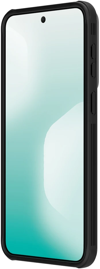 Dėklas Nillkin CamShield PRO Hard Case skirtas Samsung Galaxy A37 skaidrus juodos spalvos