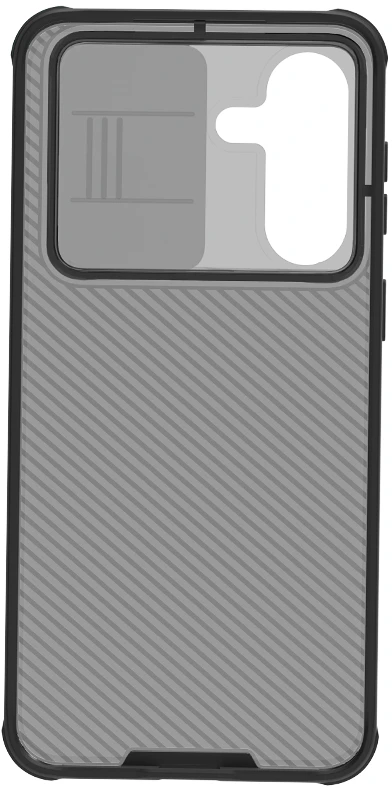 Nillkin CamShield PRO Hard dėklas skirtas Samsung Galaxy A57 skaidrus juodos spalvos