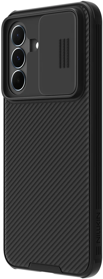 Dėklas Nillkin CamShield PRO Hard Case skirtas Samsung Galaxy A37 juodos spalvos