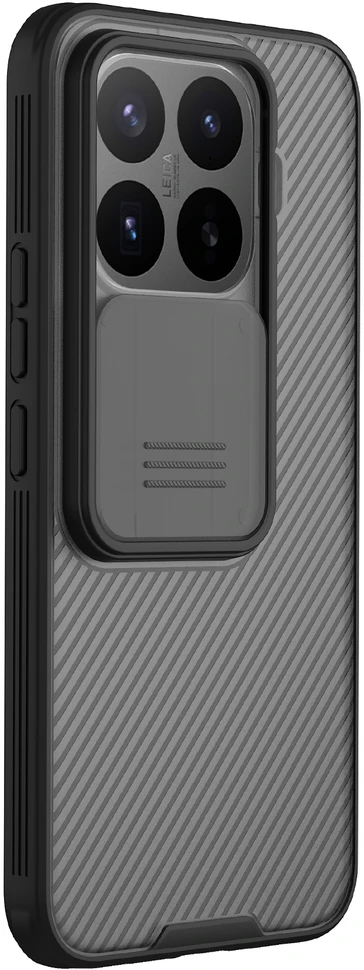 Nillkin CamShield PRO Hard Dėklas Xiaomi 17T Pro skaidrus juodos spalvos