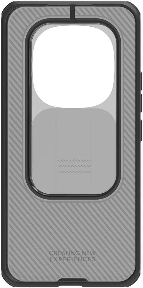 Nillkin CamShield PRO Hard dėklas skirtas Xiaomi Redmi Note 15 Pro+ 5G Transparent Juodas