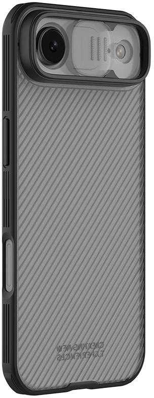 Nillkin CamShield PRO dėklas skirtas Apple iPhone Air skaidrus juodos spalvos