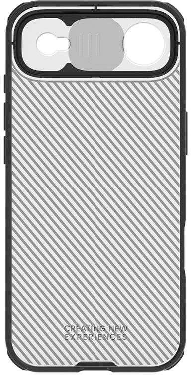 Nillkin CamShield PRO dėklas skirtas Apple iPhone Air skaidrus juodos spalvos