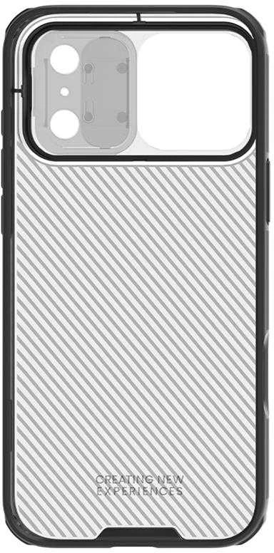 Nillkin CamShield PRO dėklas skirtas Apple iPhone 17 Pro Max skaidrus juodos spalvos