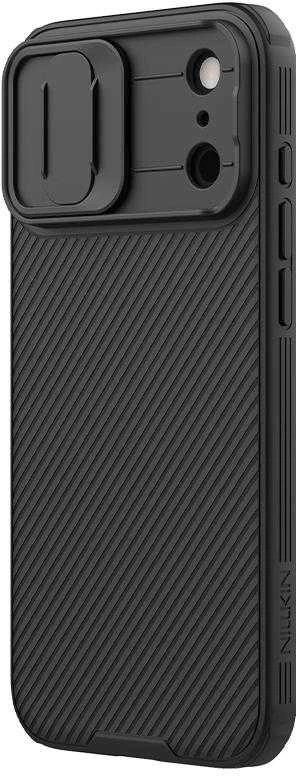 Nillkin CamShield PRO dėklas skirtas Apple iPhone 17 Pro Max juodos spalvos