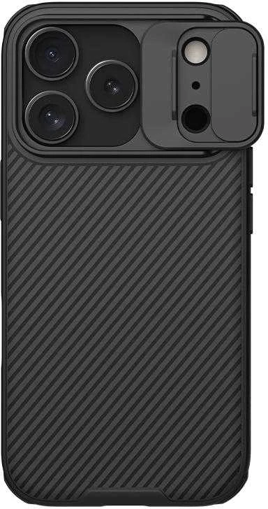 Nillkin CamShield PRO Magnetic Hard dėklas skirtas Apple iPhone 17 Pro juodos spalvos